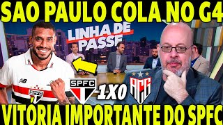 SPFC VENCE E COLA NO G4 MIDIA ESPORTIVA ELOGIA VITÓRIA DO TRICOLOR VITÓRIA IMPORTANTE [upl. by Lissy]