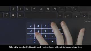 ASUS NumberPad Reinventing the Touchpad  ASUS [upl. by Malilliw]