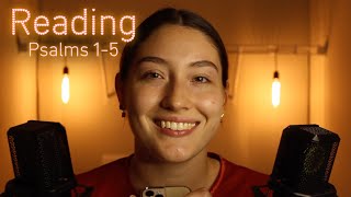 Christian ASMR  Whispering Psalms 1 5  My Thoughts [upl. by Phyllida]