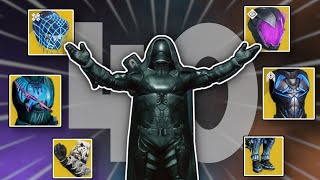 I Made a Build For EVERY HUNTER EXOTIC in Destiny 2 [upl. by Ahsets]