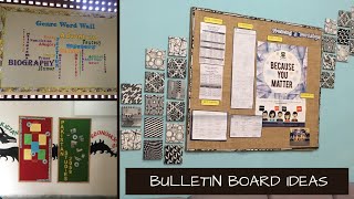 Bulletin board ideas  Soft board decoration ideas  DIY Classroom board decoration [upl. by Sherrard403]