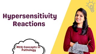 Types of Hypersensitivity Reactions  MCQ concepts [upl. by Submuloc]