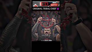 Solo Sikoa Fake Triple chief vs Roman Reigns Original Triple chief WWE  romanreings shorts wwe [upl. by Yasmine]