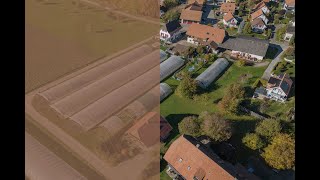 Ried bei Kerzers FR  Grosse Baulandparzelle für attraktive Wohnüberbauung [upl. by Tamarah]