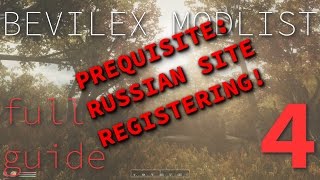 Bevilex Modlist Full Video Guide  part 4 PREQUISITE  Register to the Russian mod site TES4ALL [upl. by Cheyne]