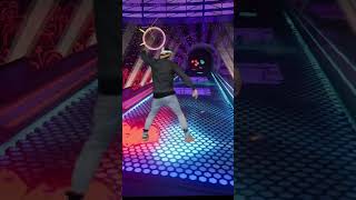 BOOGIE DOWN IN VR 🕺🔥 dancedash vr feetsaber [upl. by Tedder]