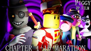 ROBLOX PIGGY RP FILM CHAPTER 110 MARATHON [upl. by Maidel]