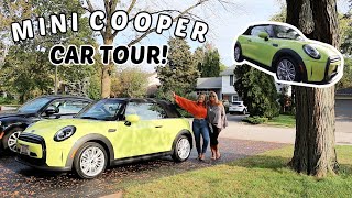 MINI COOPER 2022 CONVERTIBLE  Car Tour [upl. by Najib929]