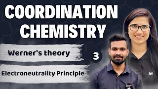 Coordination Compounds CSIR NET  Coordination ChemistryWerners theoryElectroneutrality Principle [upl. by Kovacev]