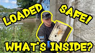 LOADED SAFE Found Magnet Fishing [upl. by Cordey]