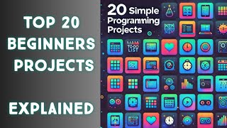 20 Programming Project Ideas for Beginners Explained  Start Coding Today [upl. by Haliak]