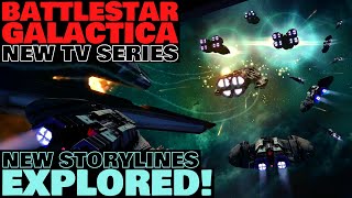 New Battlestar Galactica TV Series Storylines amp Settings Explored [upl. by Eniotna846]