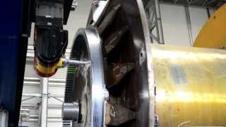 FKD 8060 CNC 5axis turning and milling lathe center [upl. by Radborne]