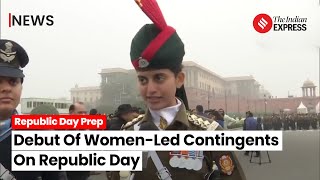 Republic Day 2024 Capt Sharanya Rao Leads Historic TriServices Contingent Celebrating Nari Shakti [upl. by Aurelio716]