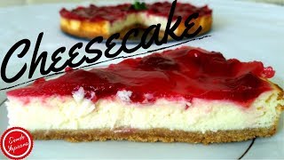 Cheesecake TarifiVişneli Kolay Cheesecake Yapımı [upl. by Fara]