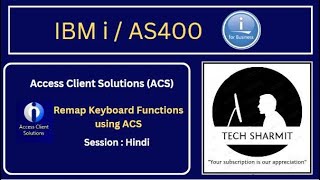 IBMi AS400  Keyboard mapping using ACS  access client solutions  as400 for beginners hindi [upl. by Kuhn348]