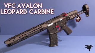 REVIEW  VFC Avalon Leopard Carbine  Raven Airsoft \ Airsoft Italia [upl. by Akinajnat]