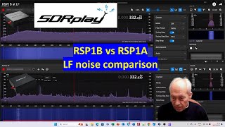 SDRplay  Comparing the RSP1B and RSP1A noise performance at LF [upl. by Eedoj]