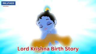 Birth of Lord Krishna  Rescue from MathuraToGokul Biganimation [upl. by Llehcram555]