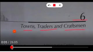 class 7 history chapter 6 Towns traders and craftsmen [upl. by Viridis]