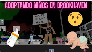 ADOPTE NIÑOS EN BROOKHAVEN Y PASO ESTO Adoptando niños en brookhavenVicho roblox [upl. by Eidarb562]