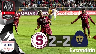 Deportivo Saprissa vs Pumas UNAM  Octavos de Final Extendido [upl. by Eanrahs119]