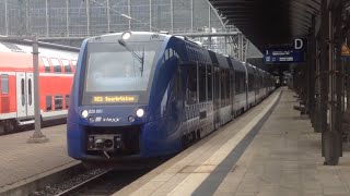 VlexxZüge am Nachmittag im Frankfurter Hauptbahnhof [upl. by Aikaz]