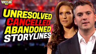 Unresolved Cancelled amp Abandoned Wrestling Storylines [upl. by Girish]