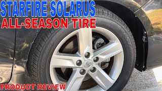 ✅ Starfire Solarus AS AllSeason 22565R17 102H Tire 🔴 [upl. by Hallock]