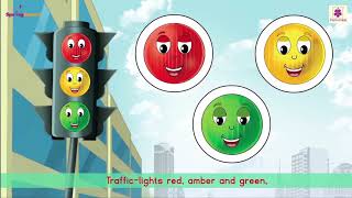 Traffic Lights  Nursery Rhymes For Kids  Periwinkle [upl. by Heller]