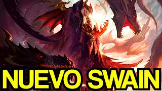 NUEVO SWAIN Riot CAMBIA TODAS sus HABILIDADES y AHORA es 100 MIDLANER [upl. by Aerol]