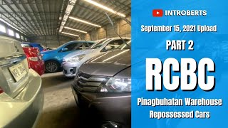 RCBC REPOSSESSED CARS  SEPT 30 BUY NOW  SEDAN HATCH CROSSOVER [upl. by Fabyola]