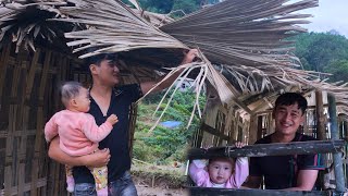 The house had its roof blown off by the wind making it a safe place for children to sleep [upl. by Saffier987]