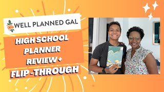 High School Student Planner by Well Planned GalFlipThrough amp Discount [upl. by Seek]