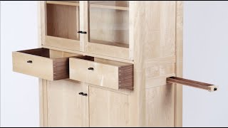 Making a maple cupboard [upl. by Ymirej]