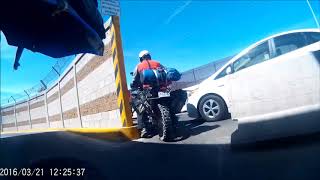 Mexicali border crossing on motorcycles [upl. by Suoicserp452]