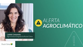 Alerta Agroclimático  Confira a previsão do tempo para os próximos dias  RURAL CLIMA [upl. by Alleiram]