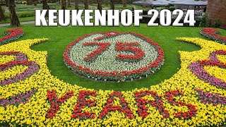 Keukenhof 2024 Opening Day keukenhof tulips tulipseason netherlands [upl. by Annawit]