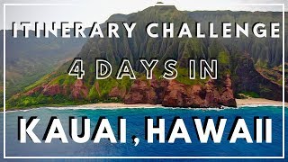 Exploring KAUAI HAWAII in 4 DAYS A NEW Travel Itinerary Challenge Series [upl. by Banky]