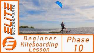 Beginner Kiteboarding Lesson  Phase 10 quotTransitionsquot [upl. by Assen175]