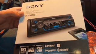 Sony DSXA415BT Stereo Review  Call Quality amp Sound Test [upl. by Pratte]