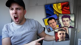 REACTING TO ROMANIAN YOUTUBERS ft Mikey Haș iRaphahell MaxINFINITE Noaptea Târziu [upl. by Philender]