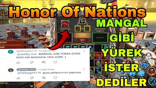 Honor Of Nations  1 ROC BASMAK YÜREK İSTER  BENİ GAZA GETİRMEYİN DEMİŞTİM D [upl. by Cart]