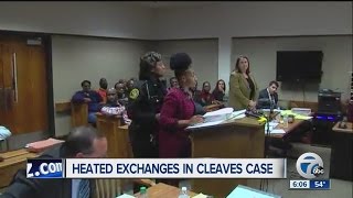 Heated exchanges in Mateen Cleaves case [upl. by Ailev]