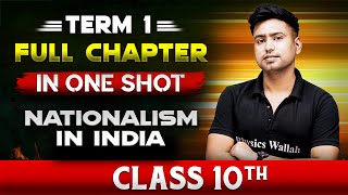 NATIONALISM IN INDIA in Minutes  History Chapter 3  Class 10th CBSE Board [upl. by Dnomhcir]