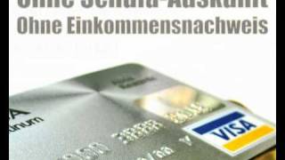 Kreditkarte Ohne SchufaAuskunft ohne Schufaauskunft SCHUFAFREI prepaid [upl. by Rosenberger728]