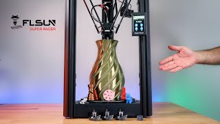 Flsun SR Super Racer  Delta 3D Printer  Unbox amp Setup [upl. by Oht484]