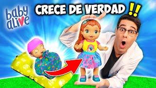 ABRO EL JUGUETE BEBÉ QUE CRECE DE VERDAD ¿Qué Hay Dentro de Baby Alive Baby Grows Up [upl. by Akeret]