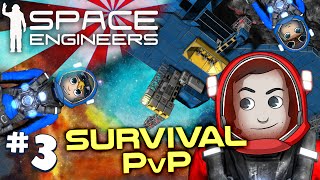 Space Engineers PVP Ep3 Mega Missiles [upl. by Akimehs397]