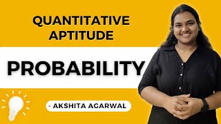 Aptitude Preparation for Campus Placements 9  Probability  Quantitative Aptitude [upl. by Brote]